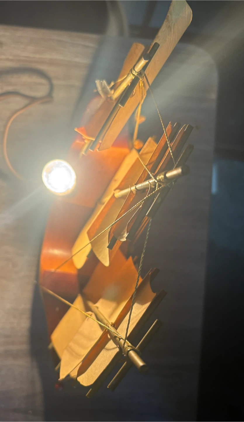 Viking Ship Table Lamp - photo 4