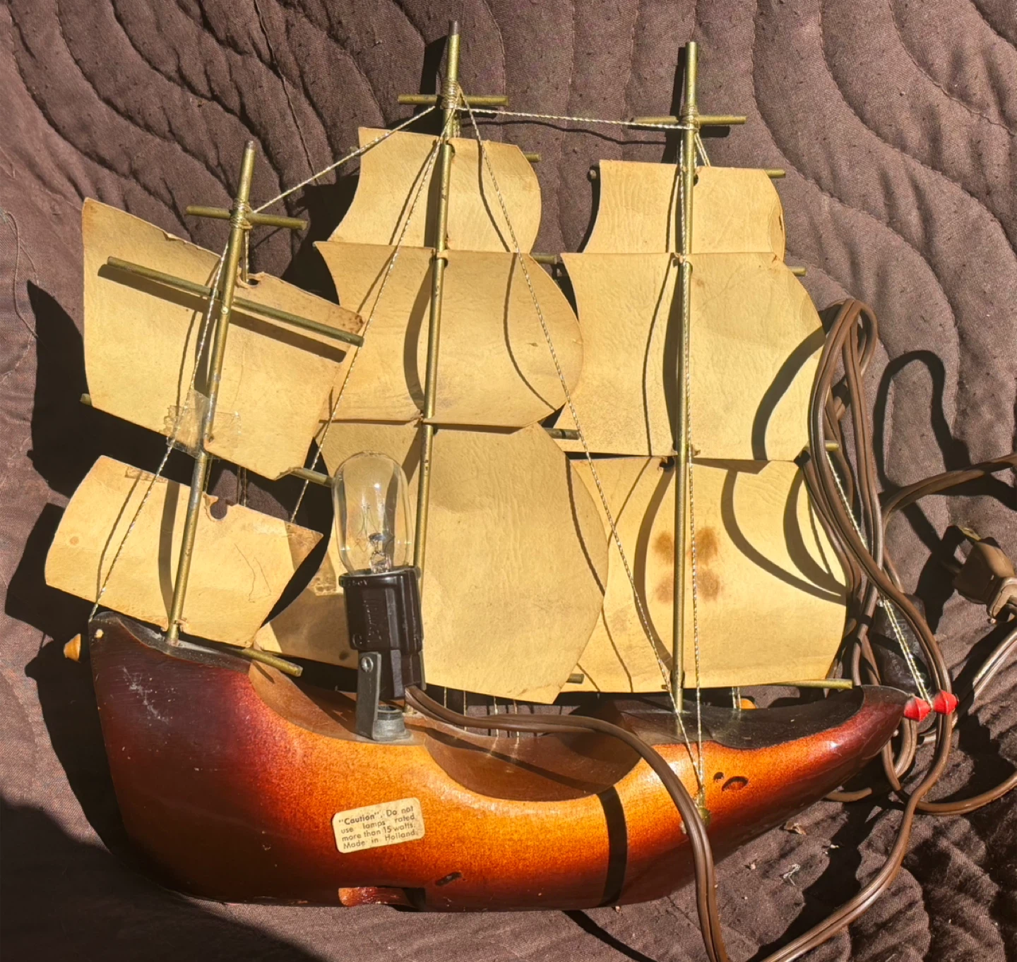 Viking Ship Table Lamp - photo 2
