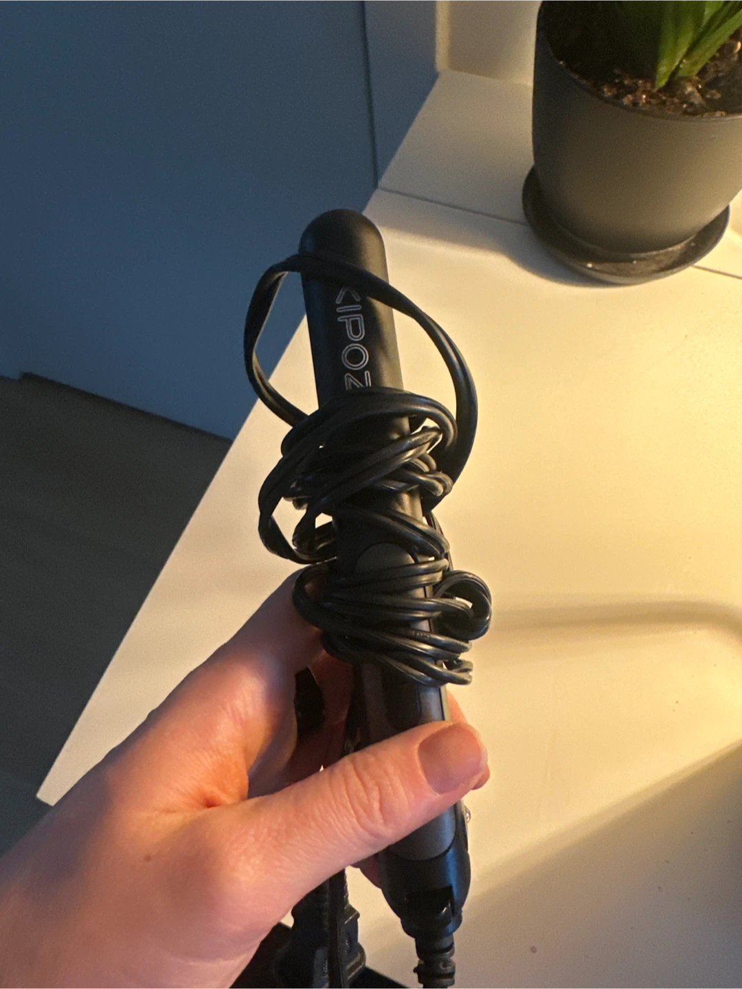 KIPOZ Hair straightener/curler