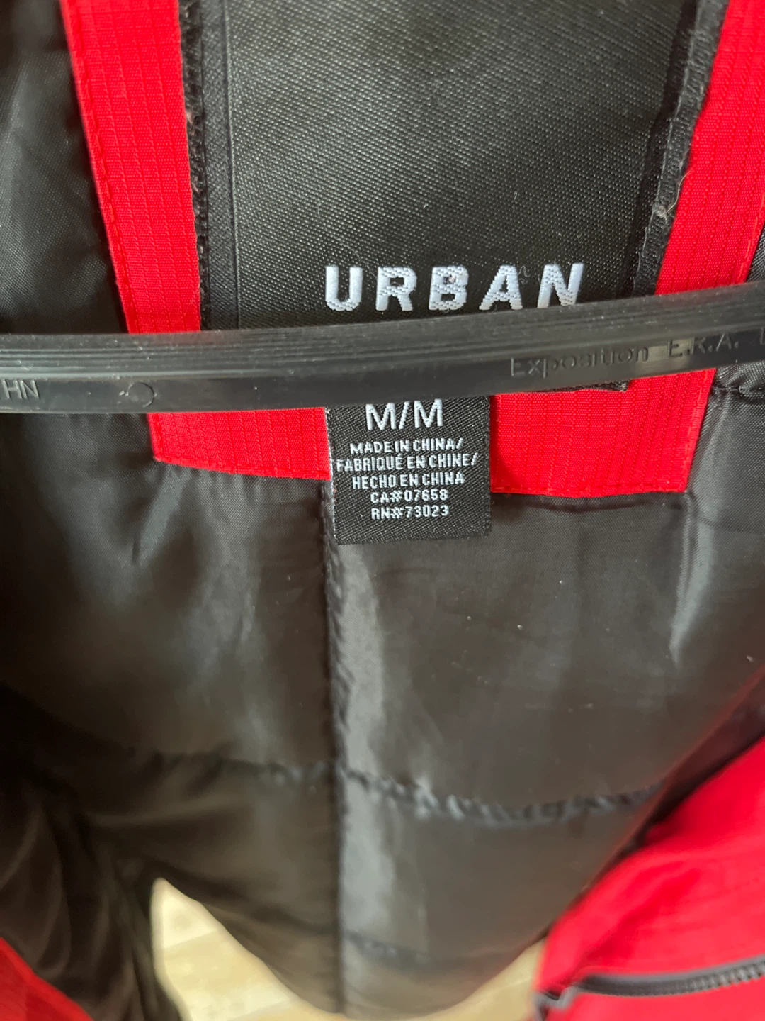 Urban Red Winter Jacket Size M/M - photo 3