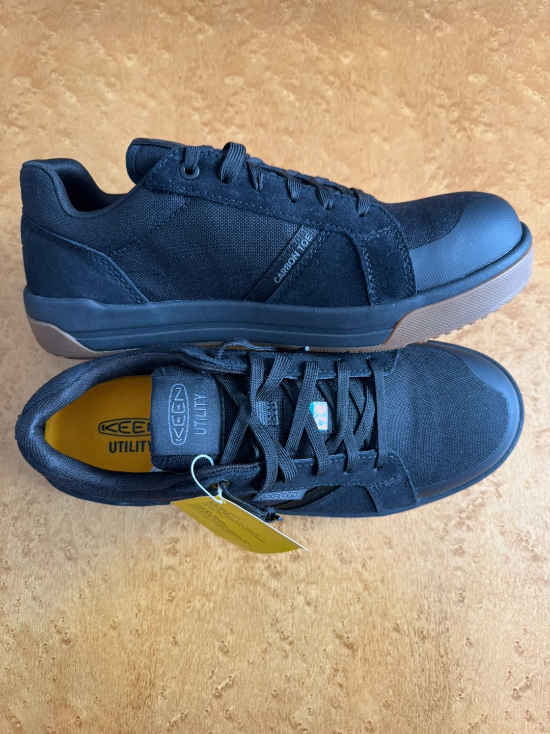 KEEN CSA Kenton Blackgum Work Shoes Size 9.5 - photo 2