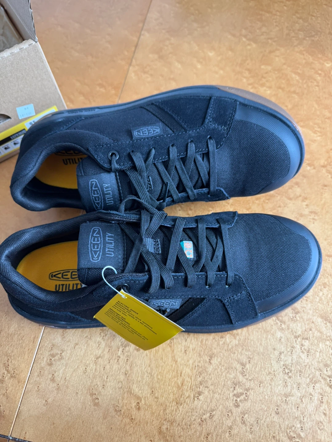 KEEN CSA Kenton Blackgum Work Shoes Size 9.5 - photo 4