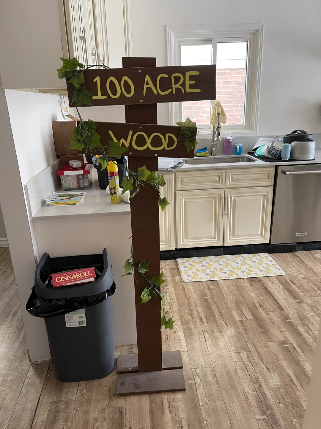 Winnie the Pooh Wooden sign