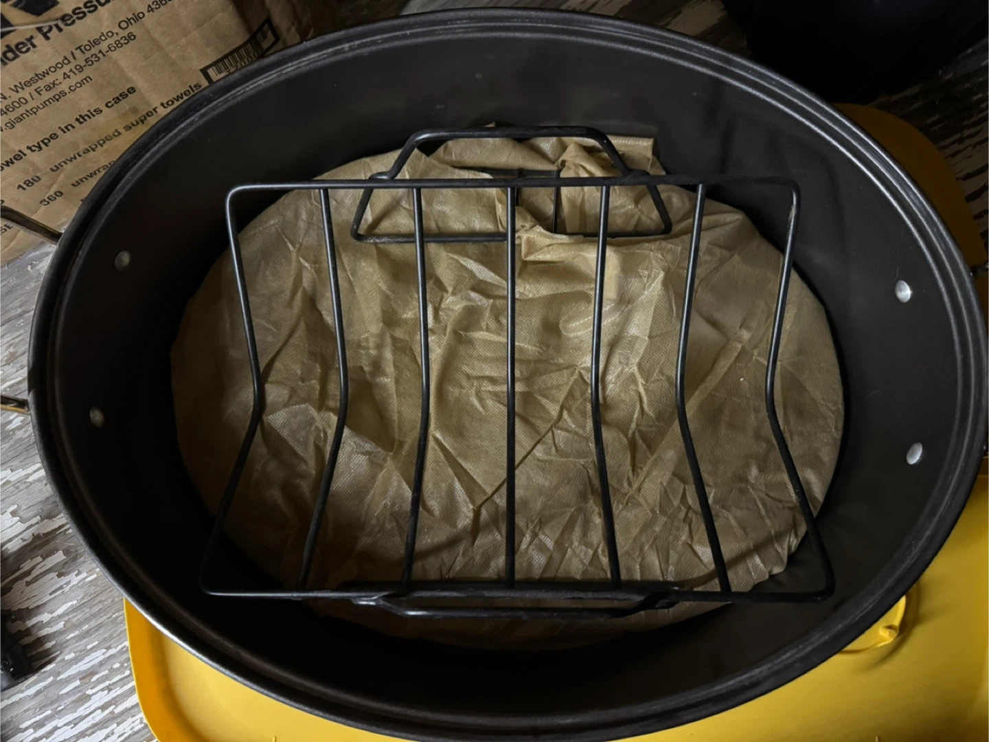 Oval Roasting Pan with Rack - photo 4