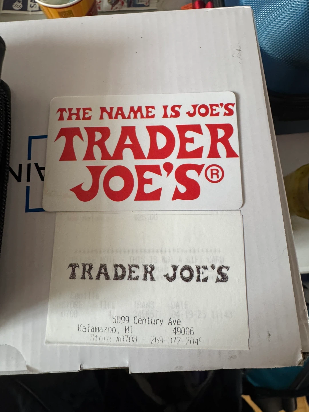 Trader Joe's Gift Card - $25 - photo 3
