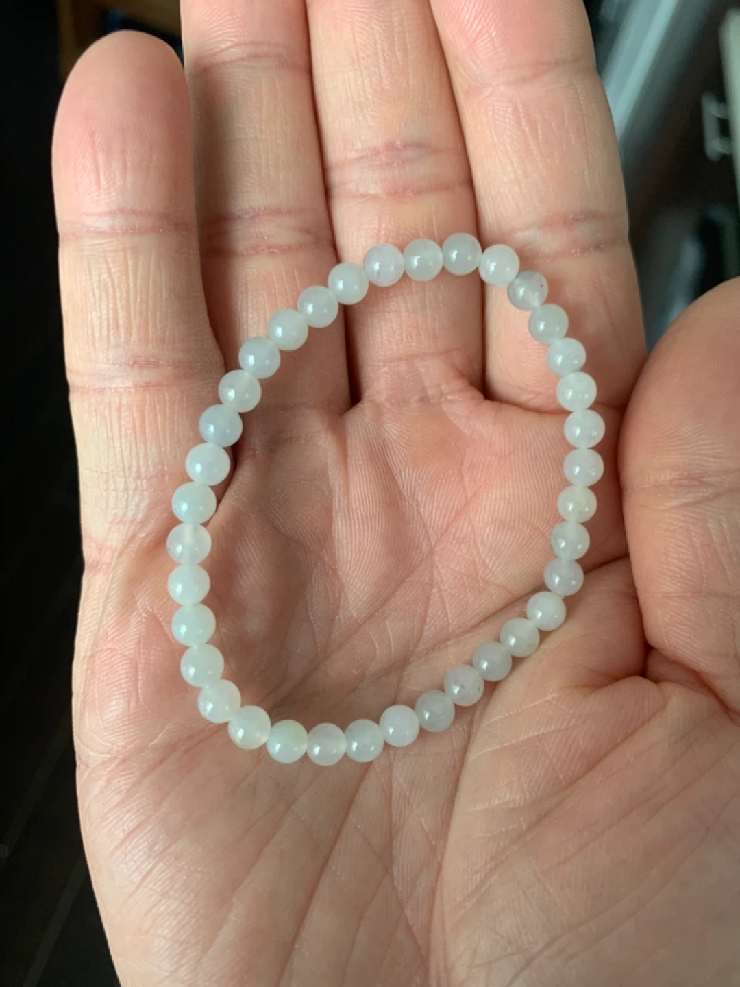 Certified Grade A Pearl Luster Nuobing Jade Set - photo 3