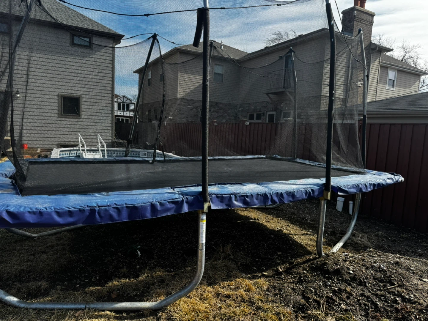 Trampoline with Safety Net Enclosure - photo 3