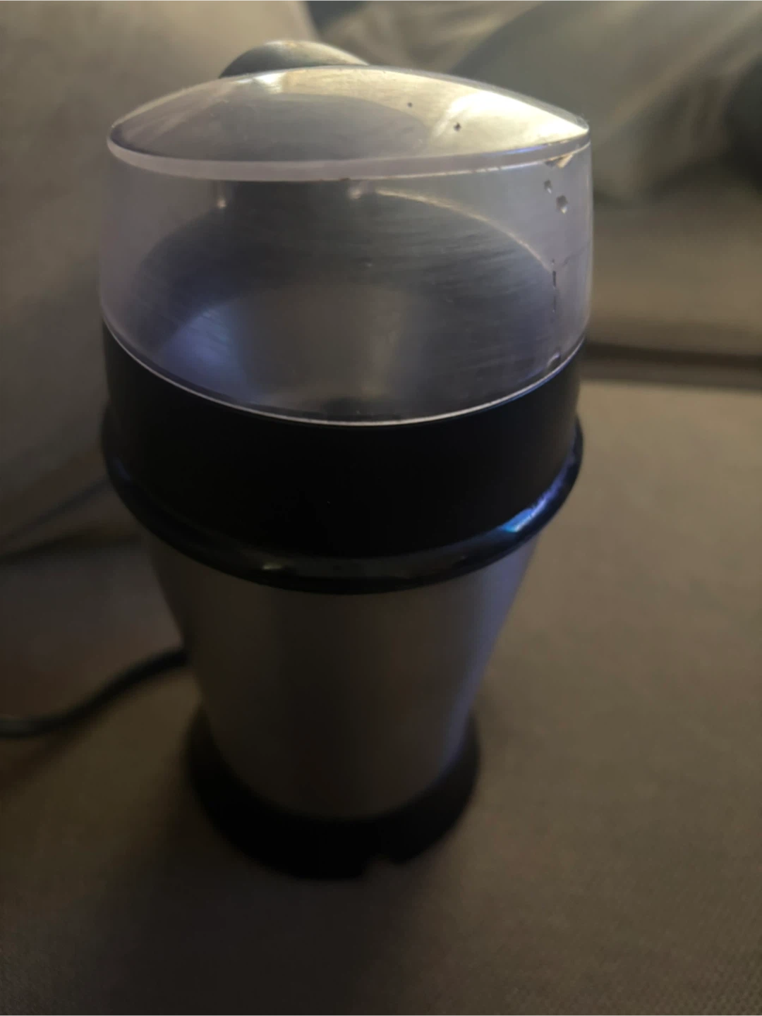 Stainless Steel Electric Coffee Grinder - photo 2