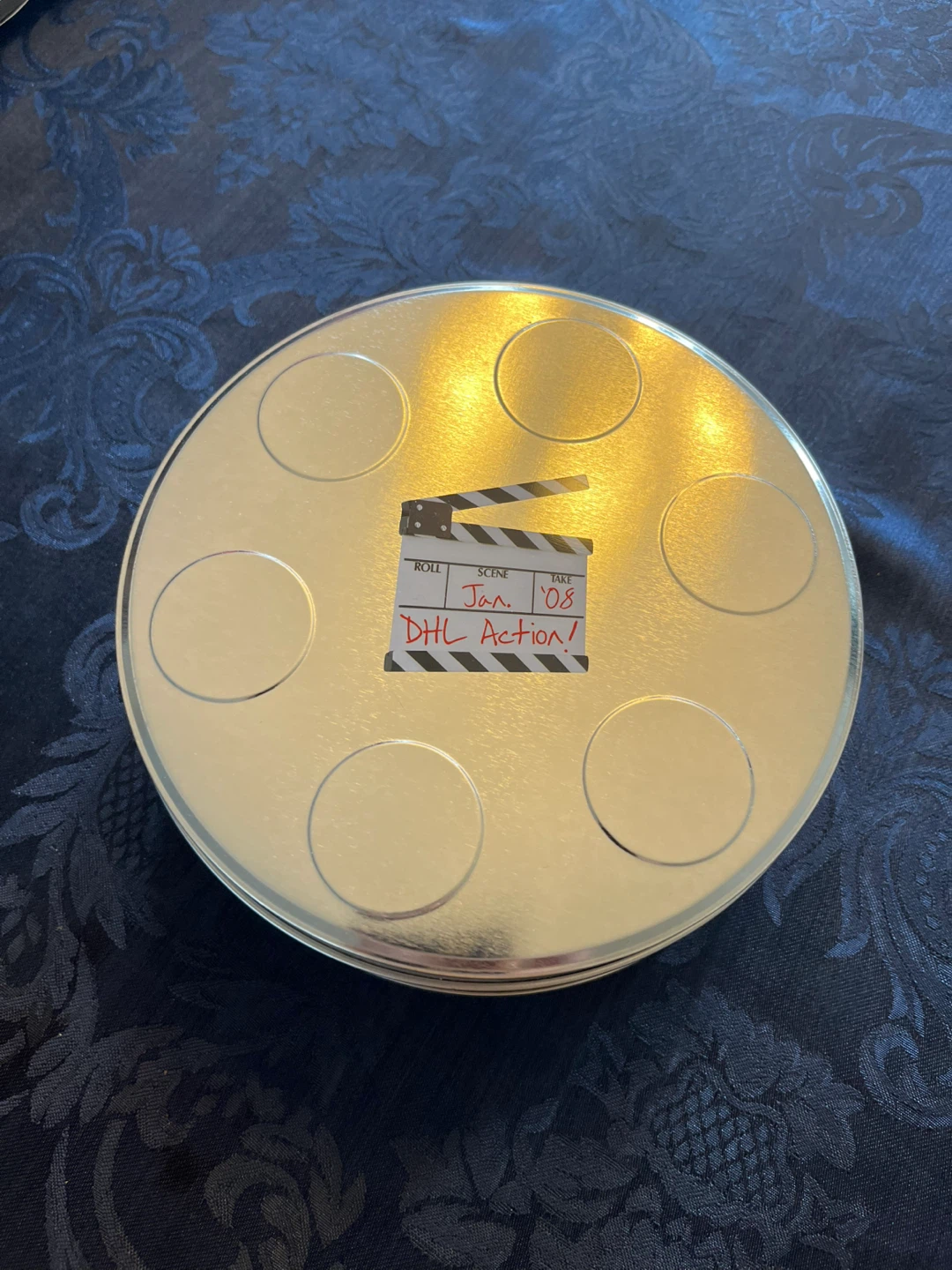 DHL Film Tins with CD Cases