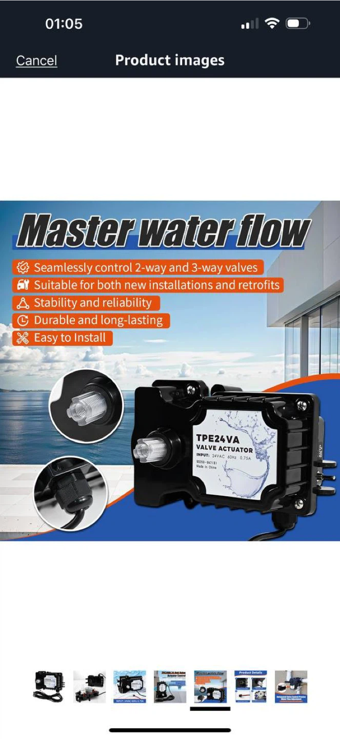 Euluese TPE24VA 24V Pool Valve Actuator – NEW - photo 5