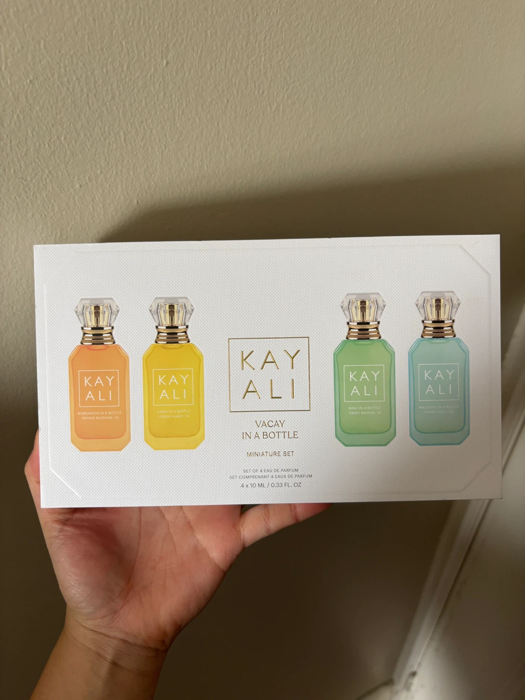 KAYALI Vacation in a Bottle Miniature Perfume Set
