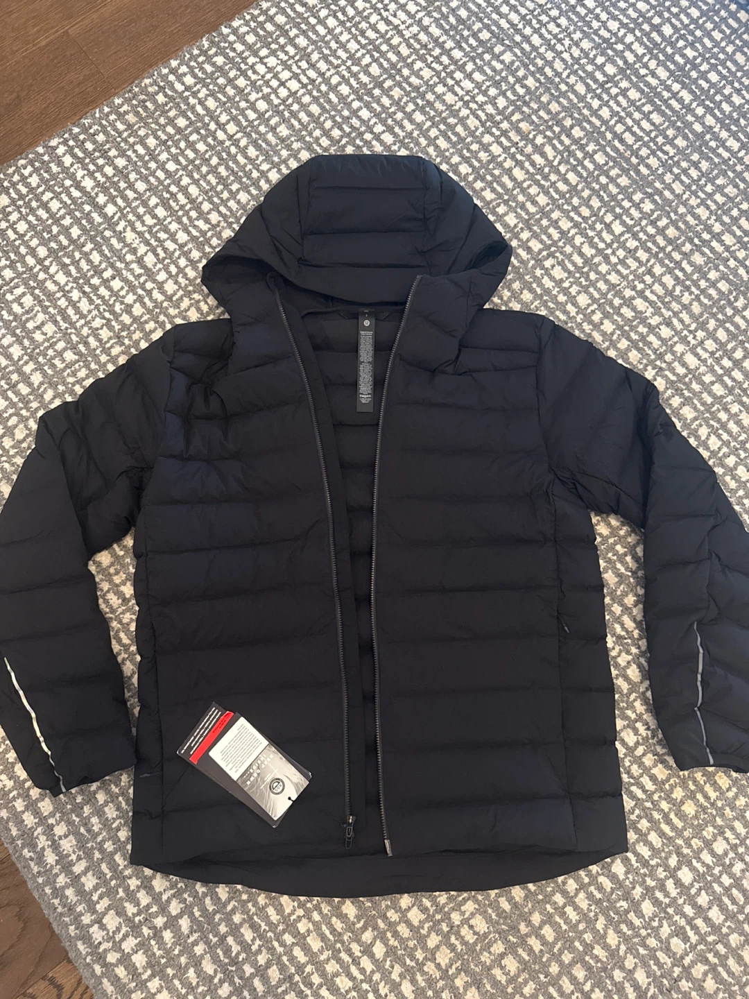 Lululemon Hooded Down Puffer Jacket Black