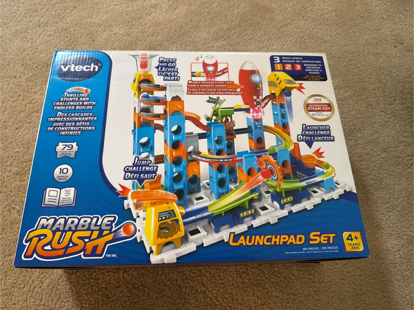 VTech Marble Rush Launchpad Set (89 Pieces)