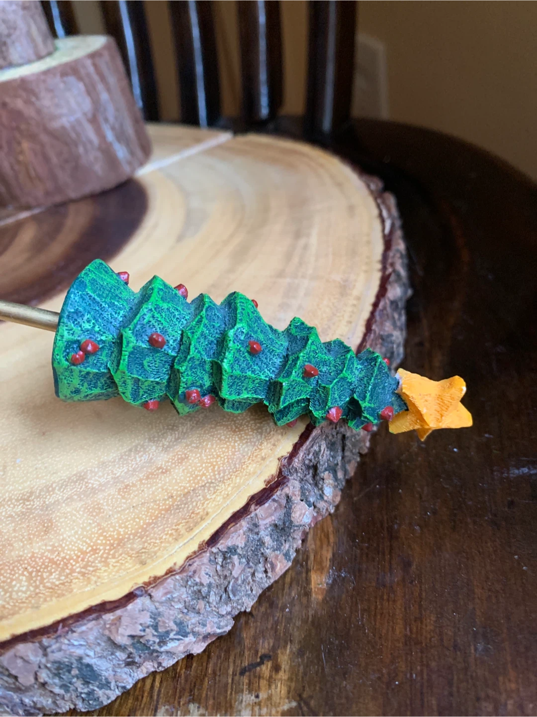 Vintage Debbie Mumm Santa Candle Snuffer🥕 - photo 3