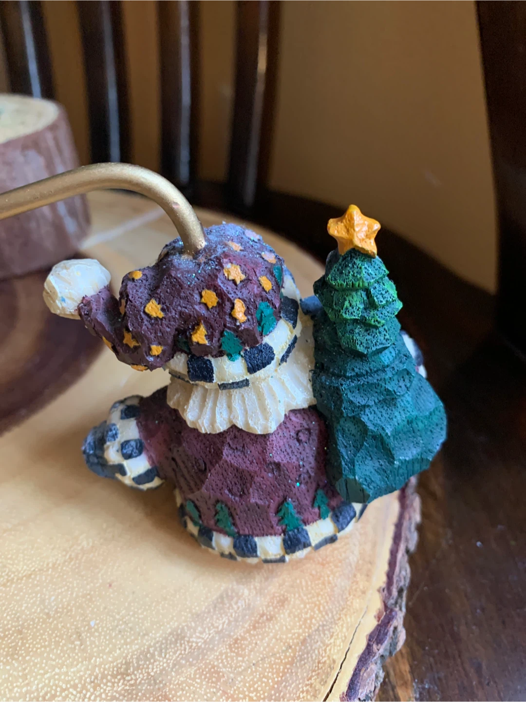 Vintage Debbie Mumm Santa Candle Snuffer🥕 - photo 4
