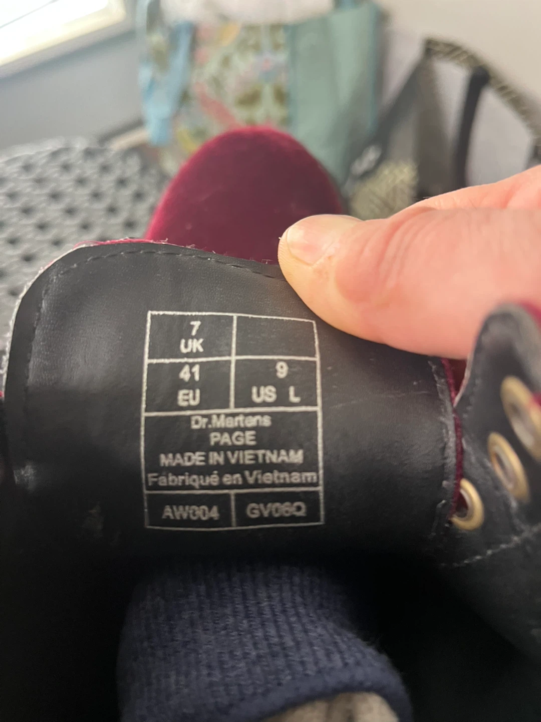 Dr. Martens 1460 Pascal Velvet 8-Hole Boots - photo 4
