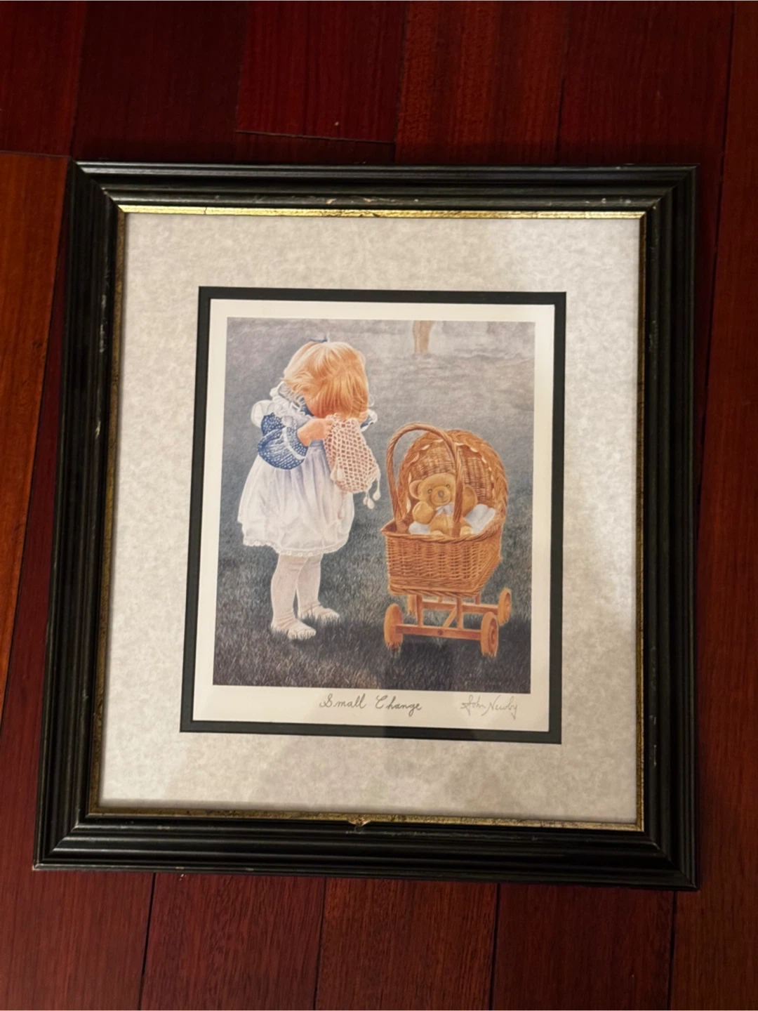 Framed Print "Small Change" by John Newby