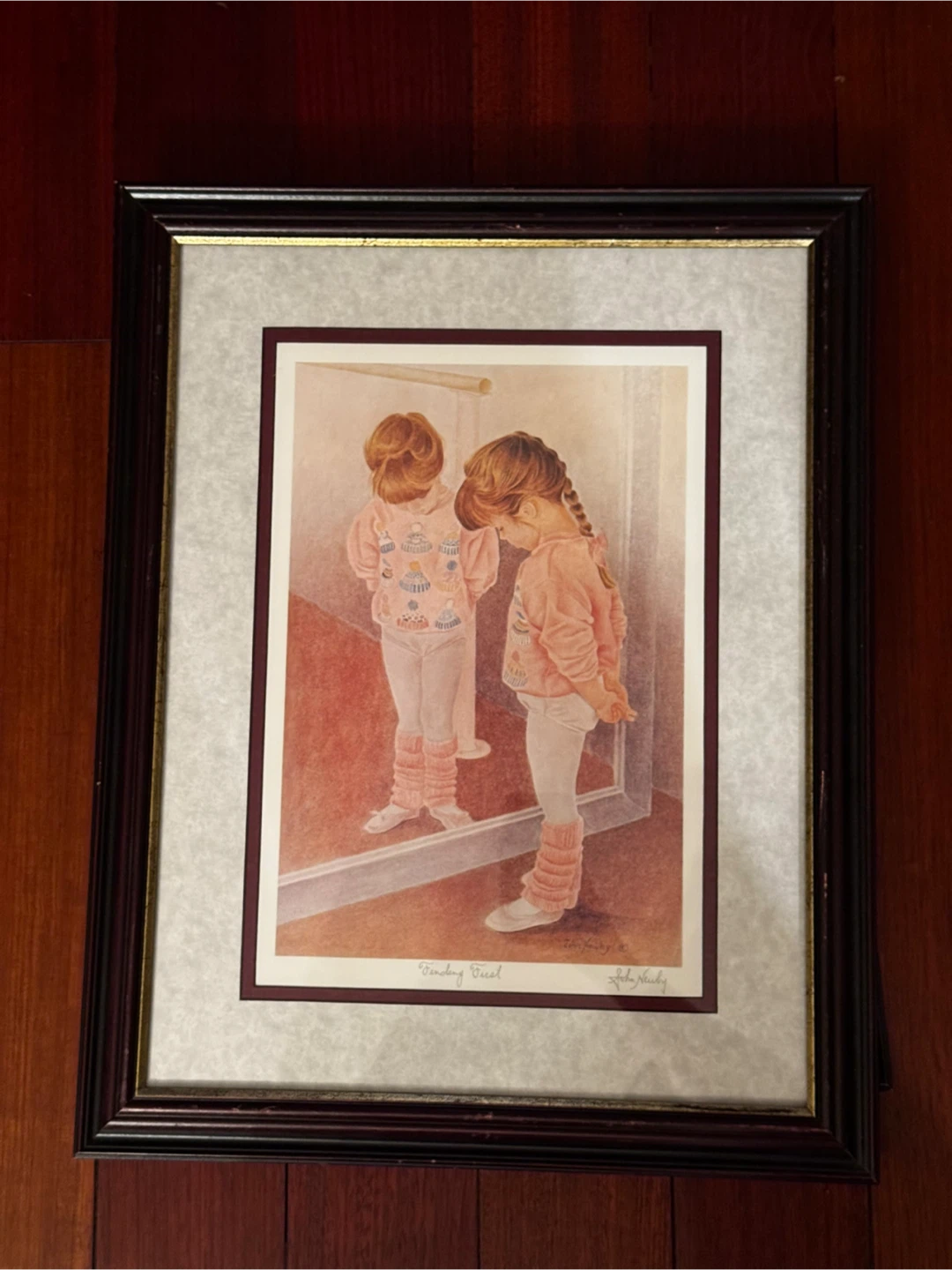 Framed "Finding First" Print by John Newby
