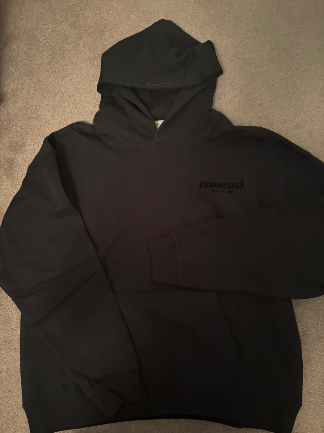Black essentials tracksuit Size S - photo 4