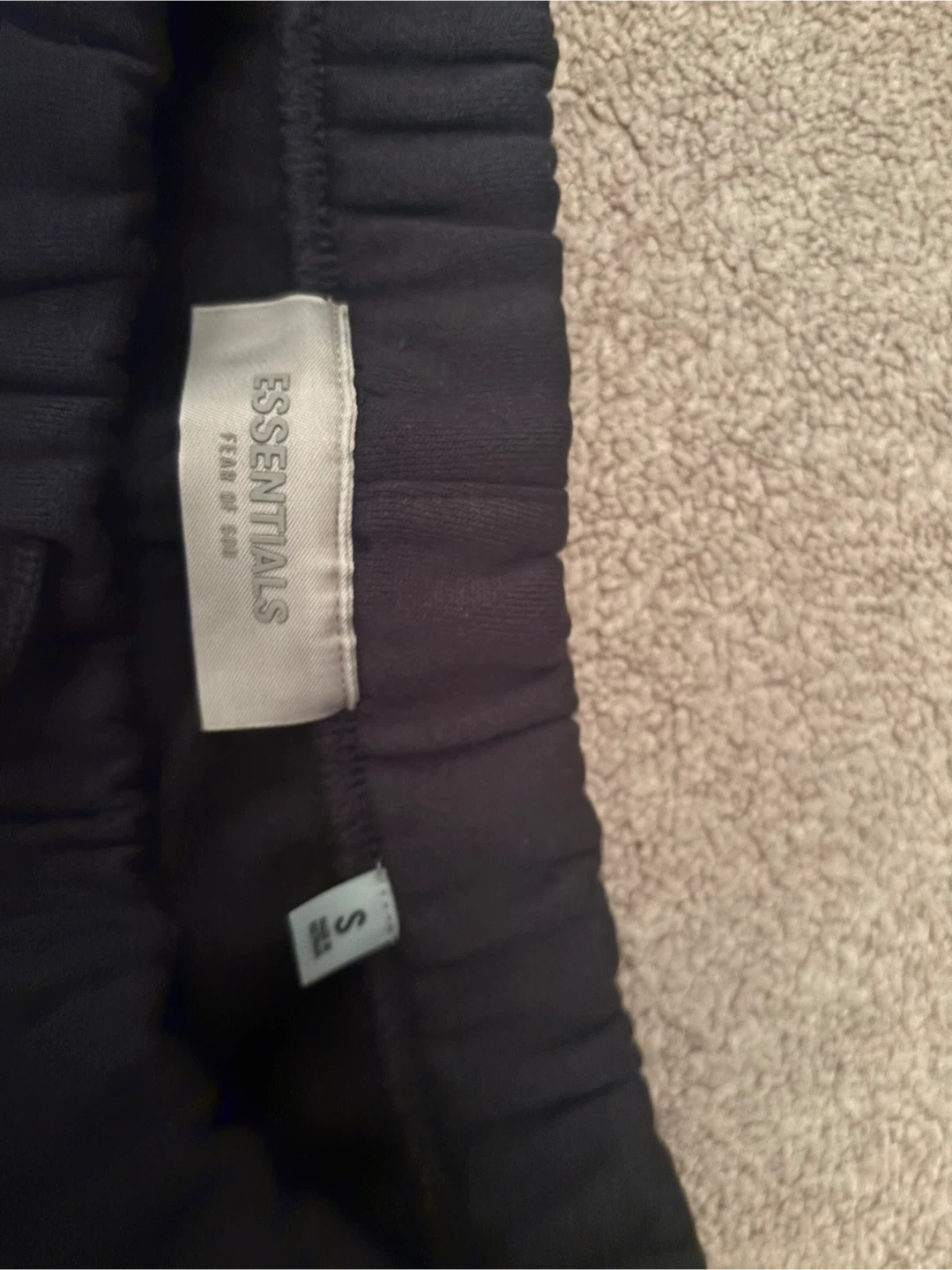 Black essentials tracksuit Size S - photo 5