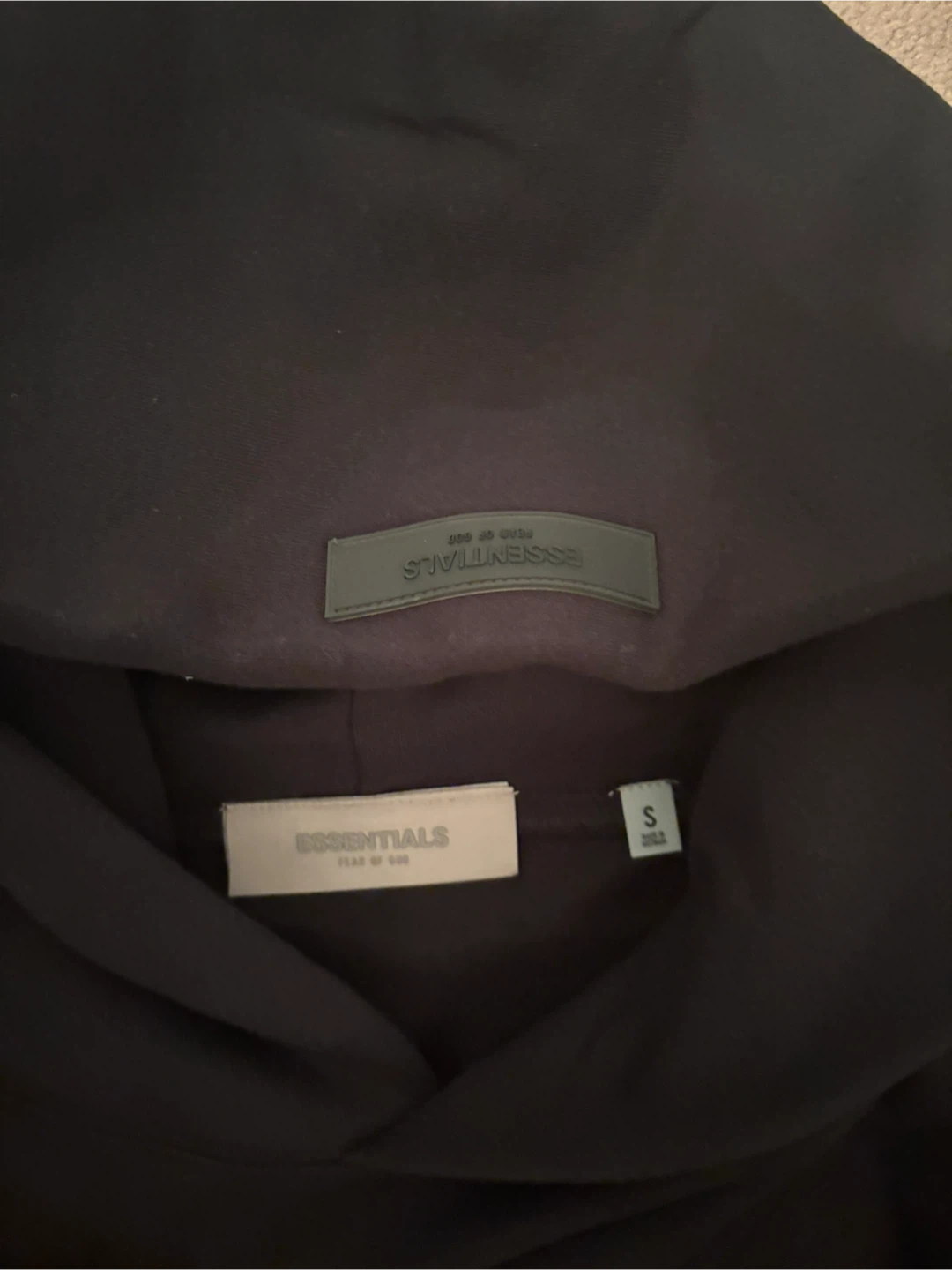 Black essentials tracksuit Size S - photo 2