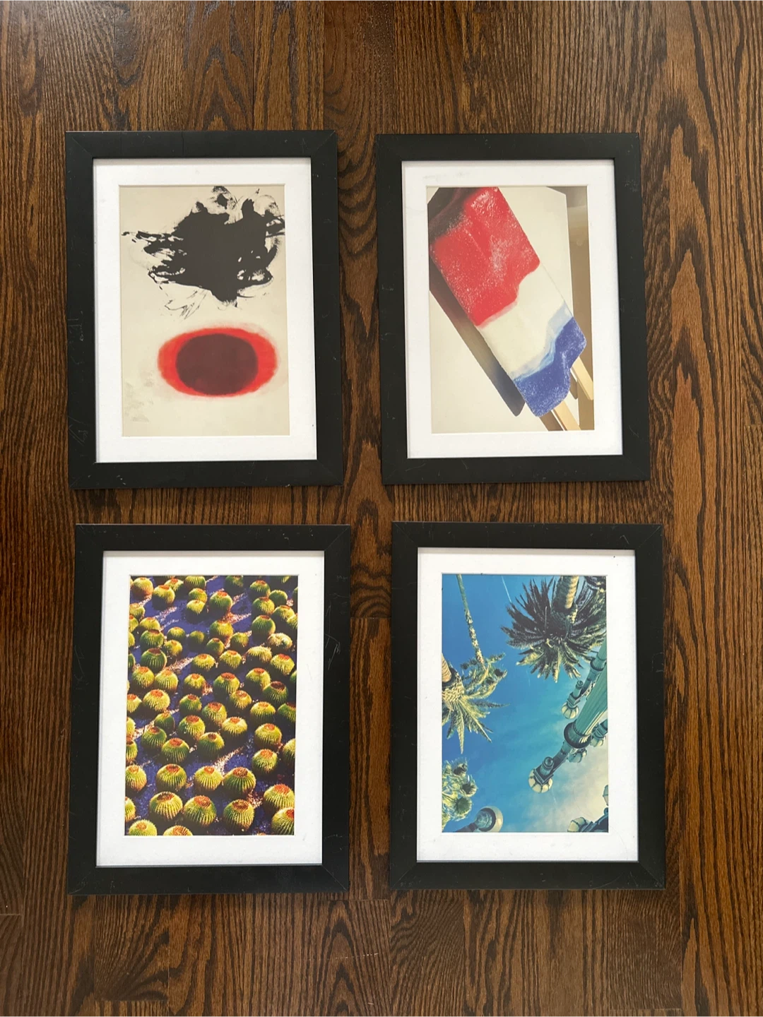 Set of 4 Black Frames