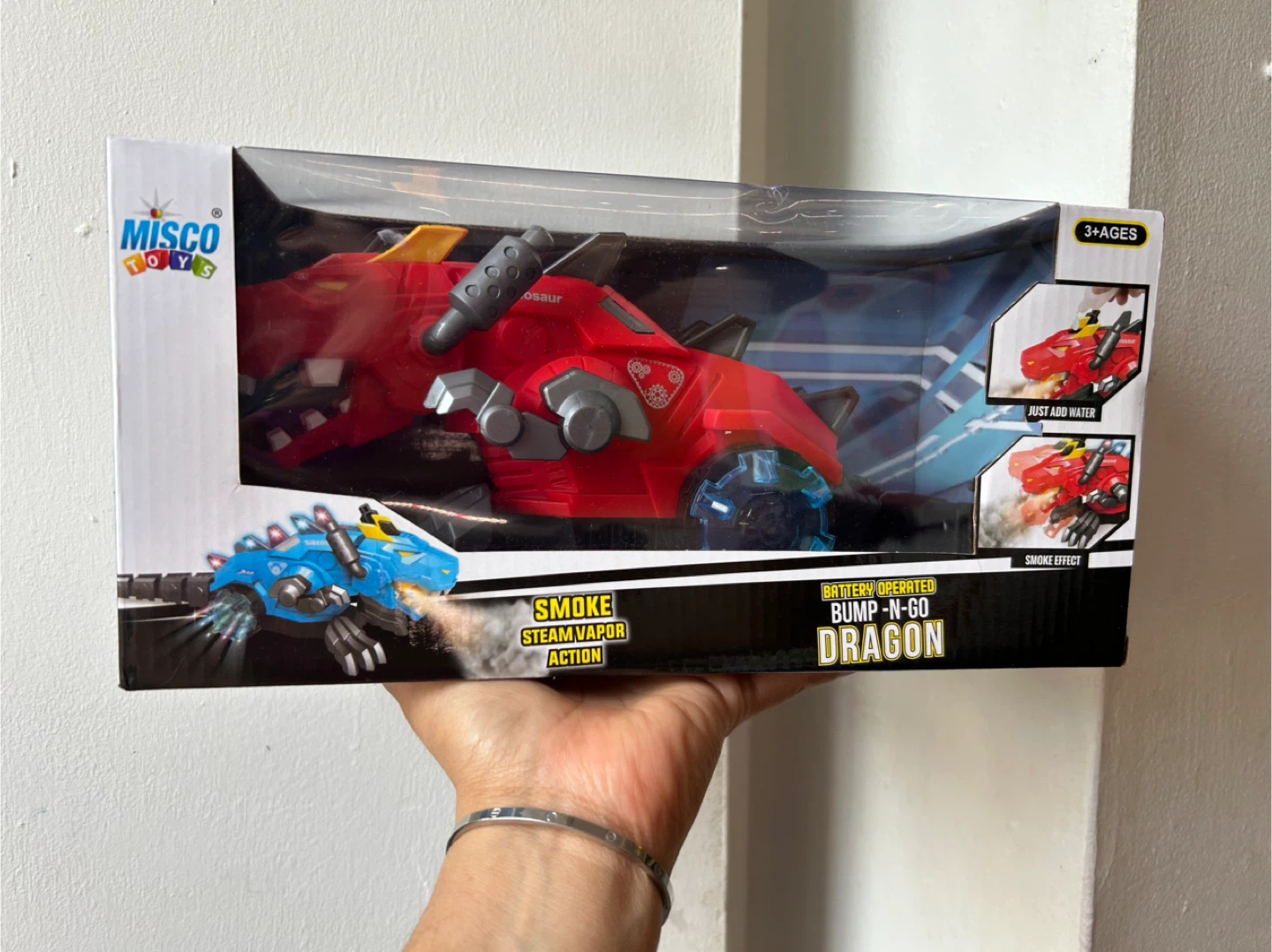 NEW BATTERY OPERATED BUMP -N-GO DRAGON
