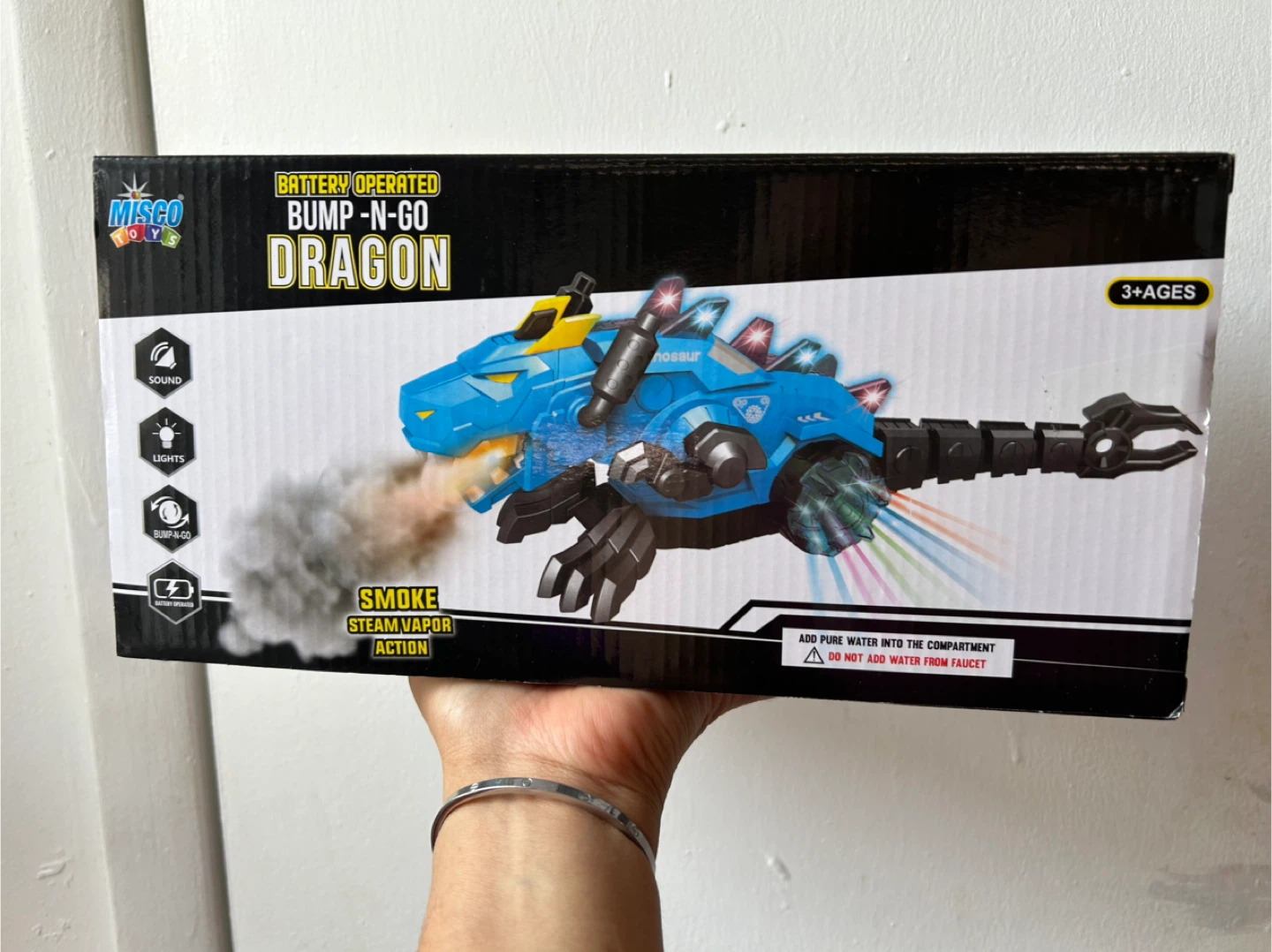NEW BATTERY OPERATED BUMP -N-GO DRAGON - photo 2