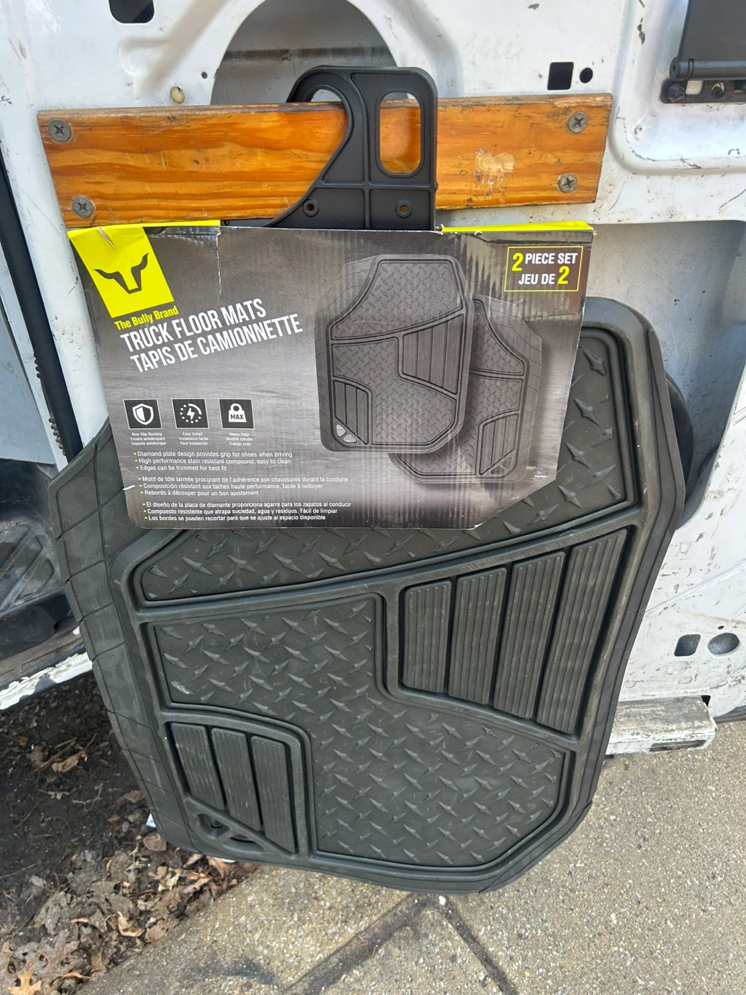 The Bully Brand Truck Floor Mats - 2 Piece Set