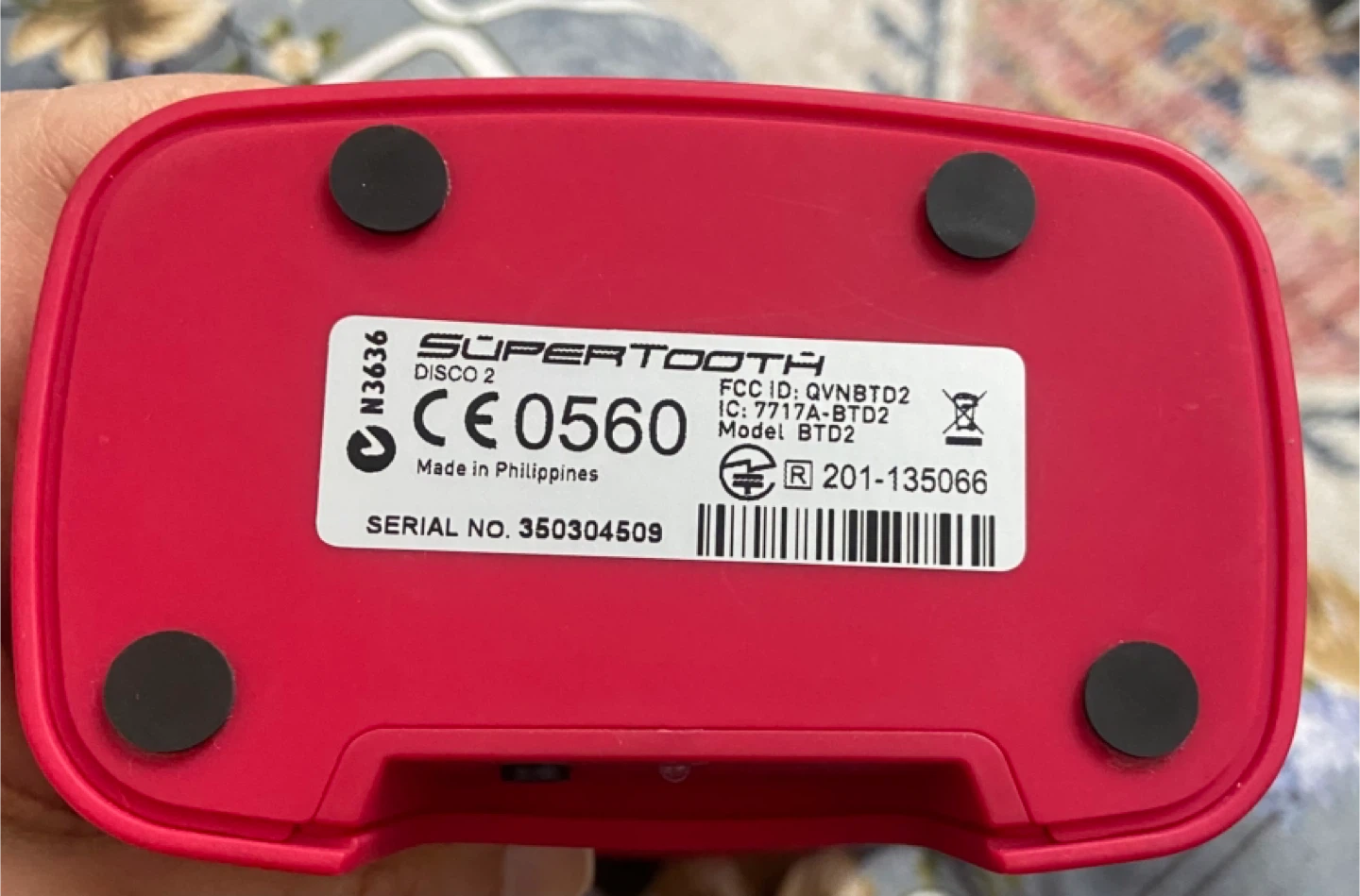 SuperTooth Disco 2 Portable Bluetooth Speaker - photo 3