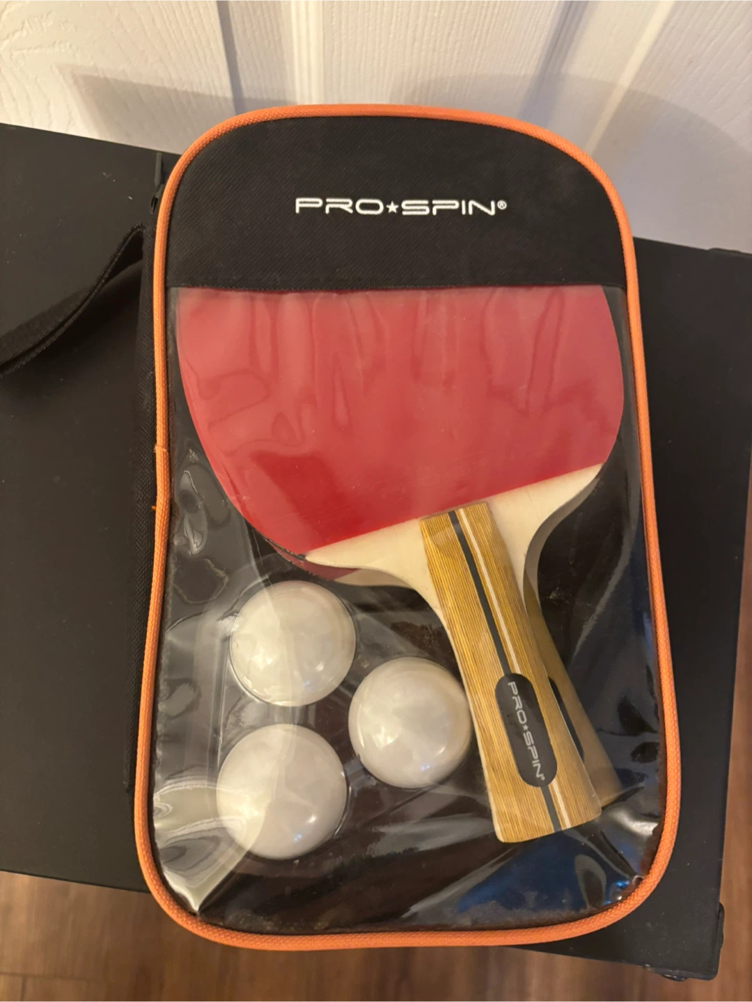 PRO-SPIN Table Tennis Paddle Set with 3 Balls