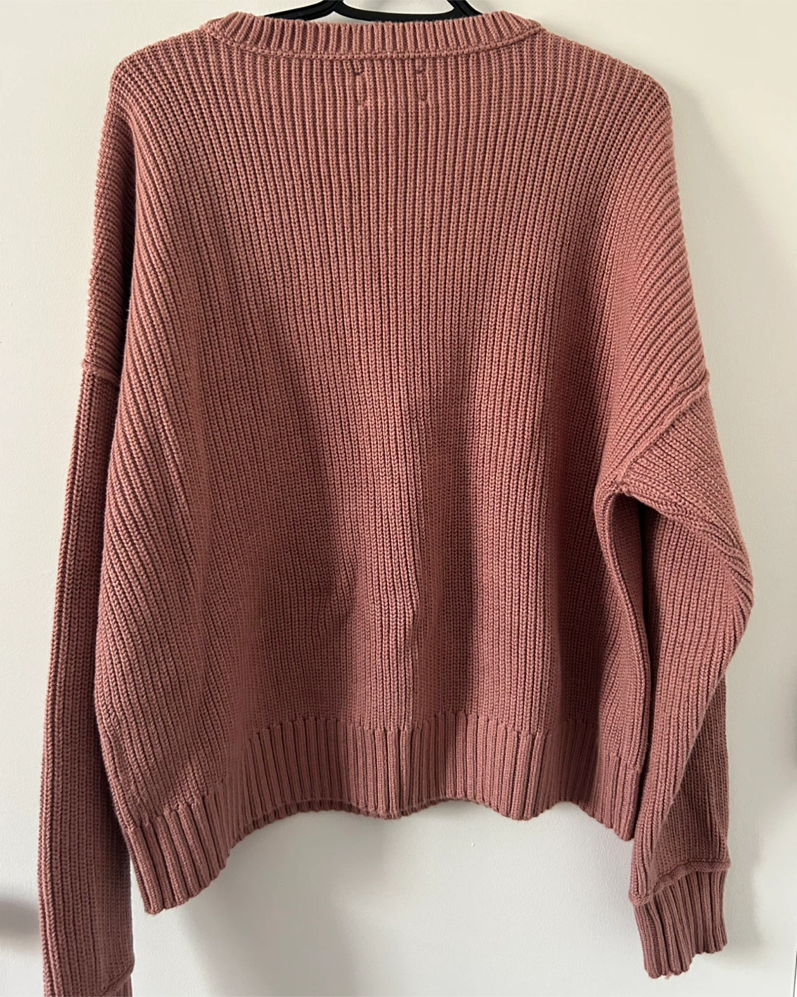 Lucky Brand Pink Knit V-Neck Sweater - photo 3