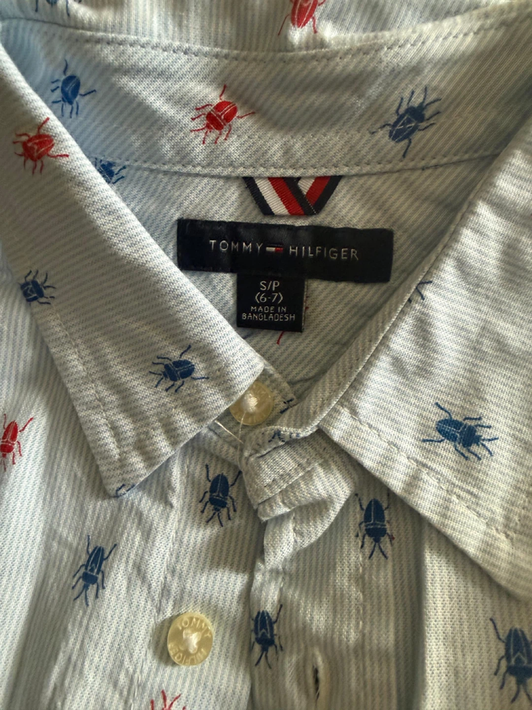 Tommy Hilfiger Boys Beetle Print Shirt and Tommy Hilfiger Set - photo 2