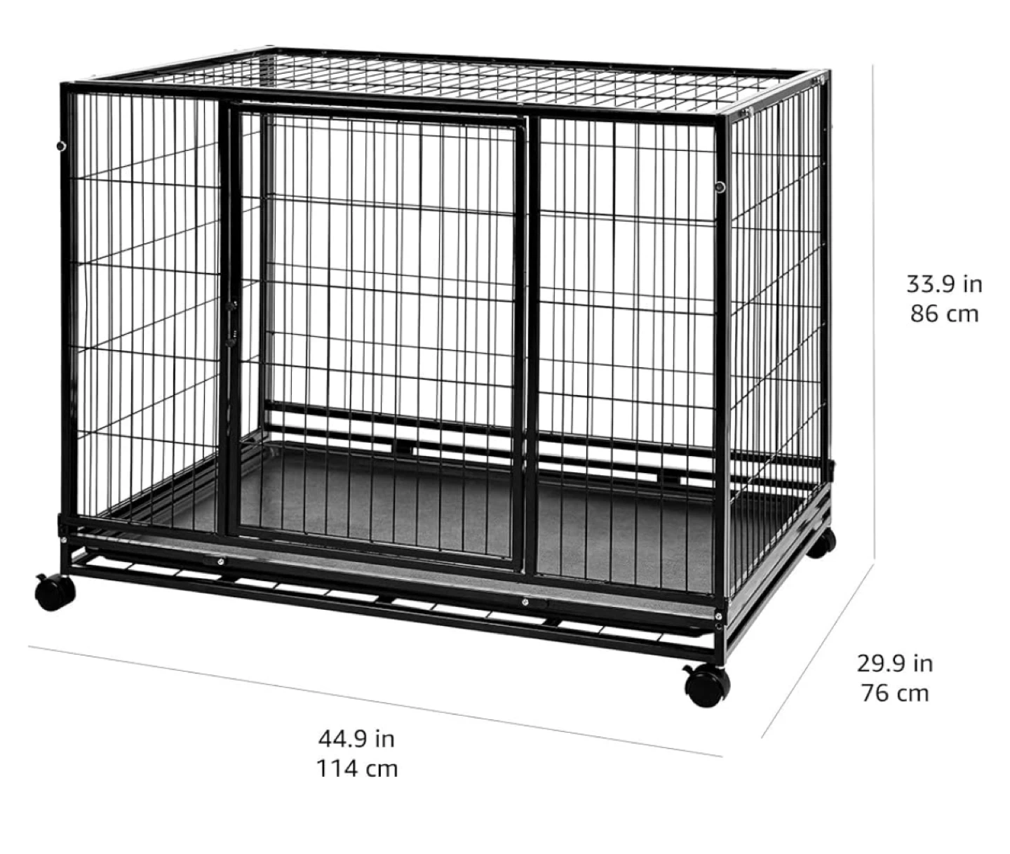 Heavy Duty 42” Pet Crate BRAND NEW IN BOX - photo 4