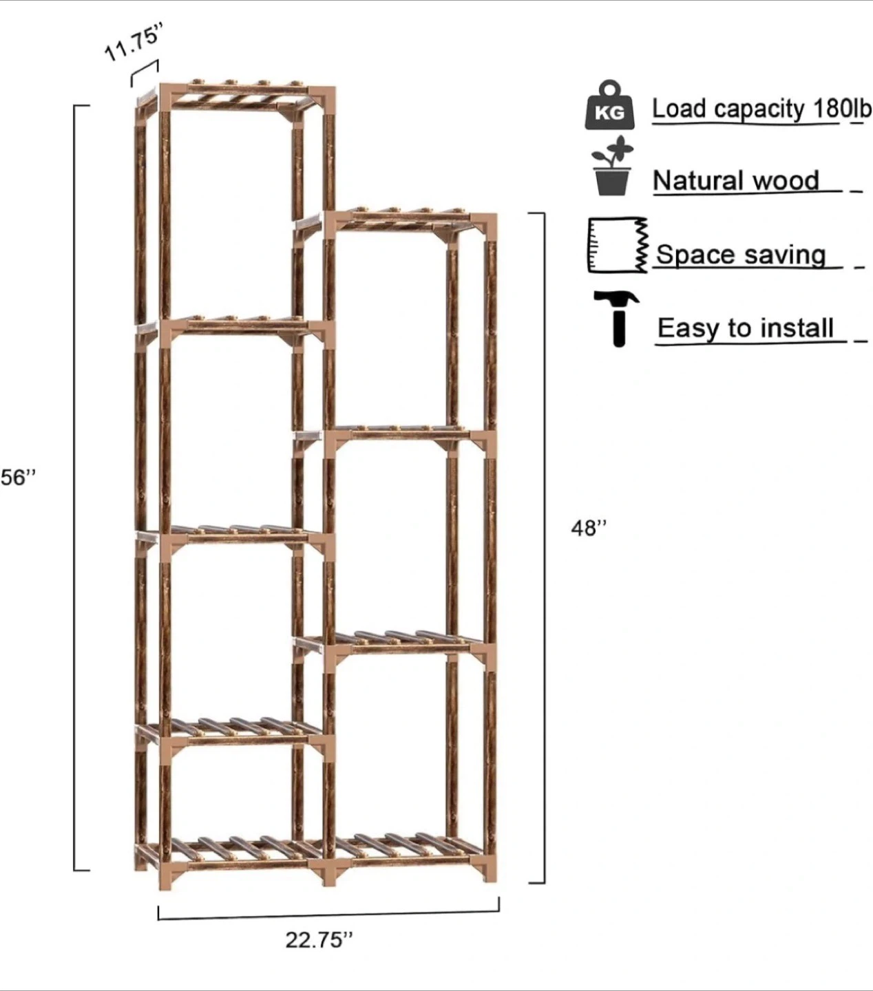 Multi-tier plant stand - photo 2