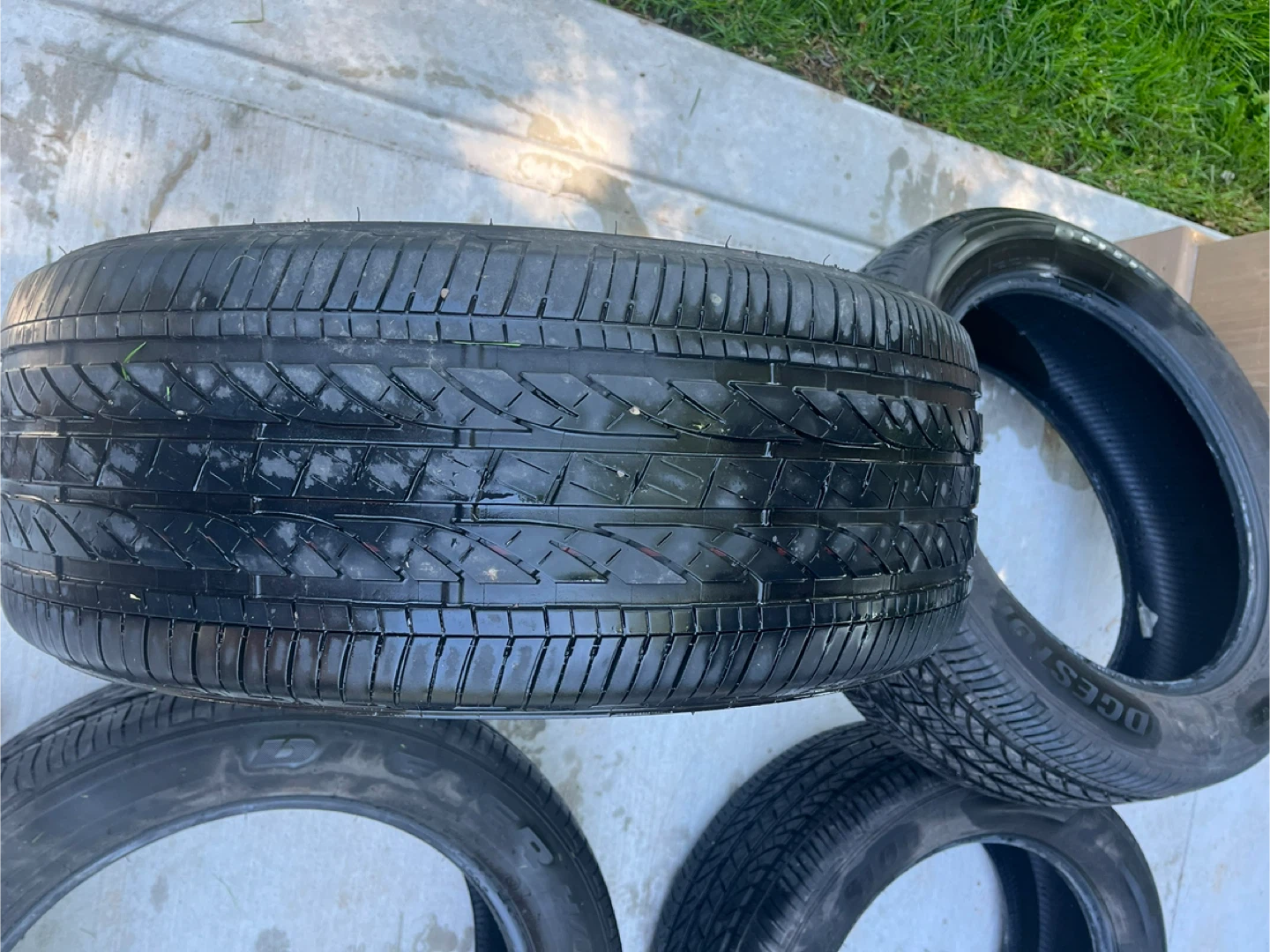 4 Bridgestone Dueler H/P Sport Tires 245/50R19 - photo 5