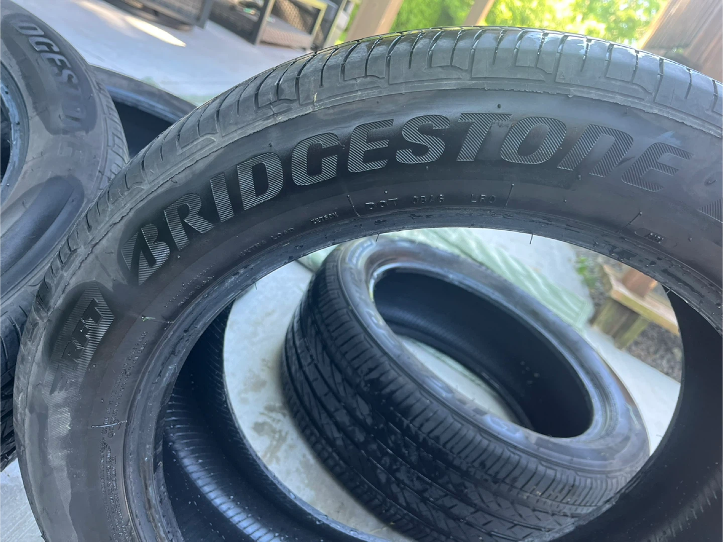 4 Bridgestone Dueler H/P Sport Tires 245/50R19 - photo 3