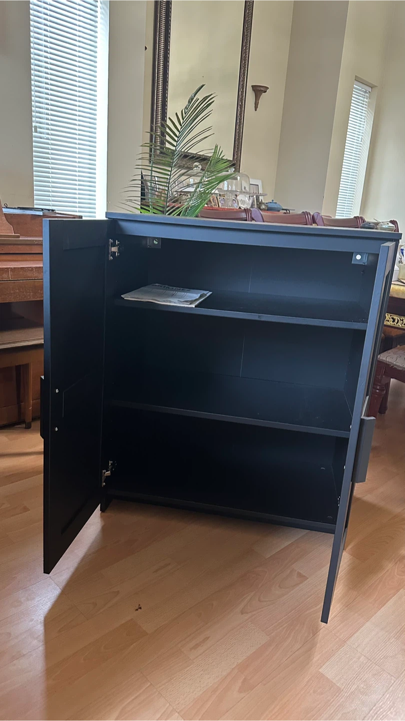 IKEA BRIMNES Black Cabinet - photo 2