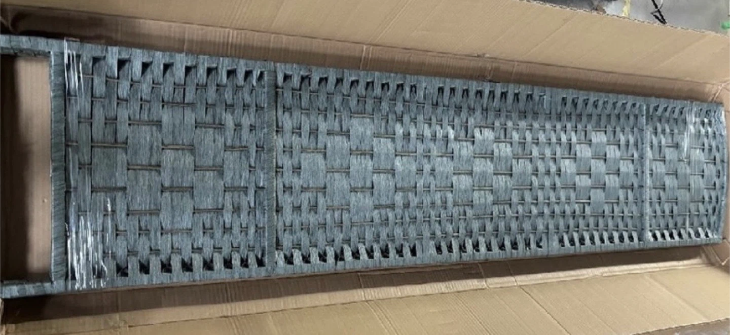 New in Box 6’ 3-Panel Room Divider (minor damage)
