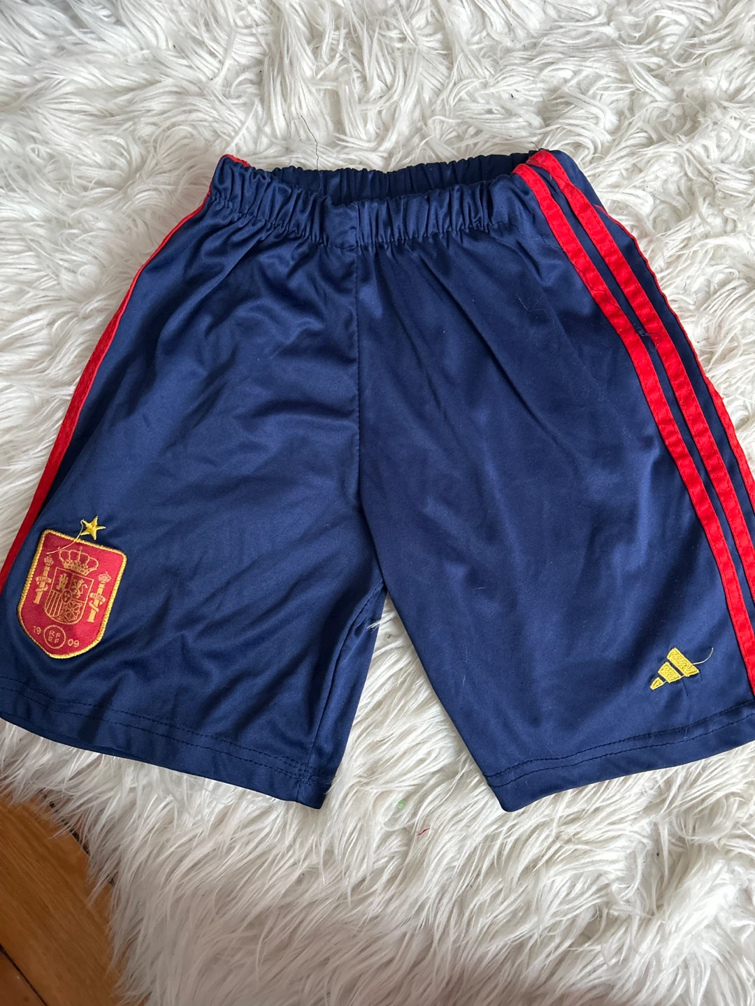 Adidas Spain National Football Team Jersey and Shorts Set - photo 3