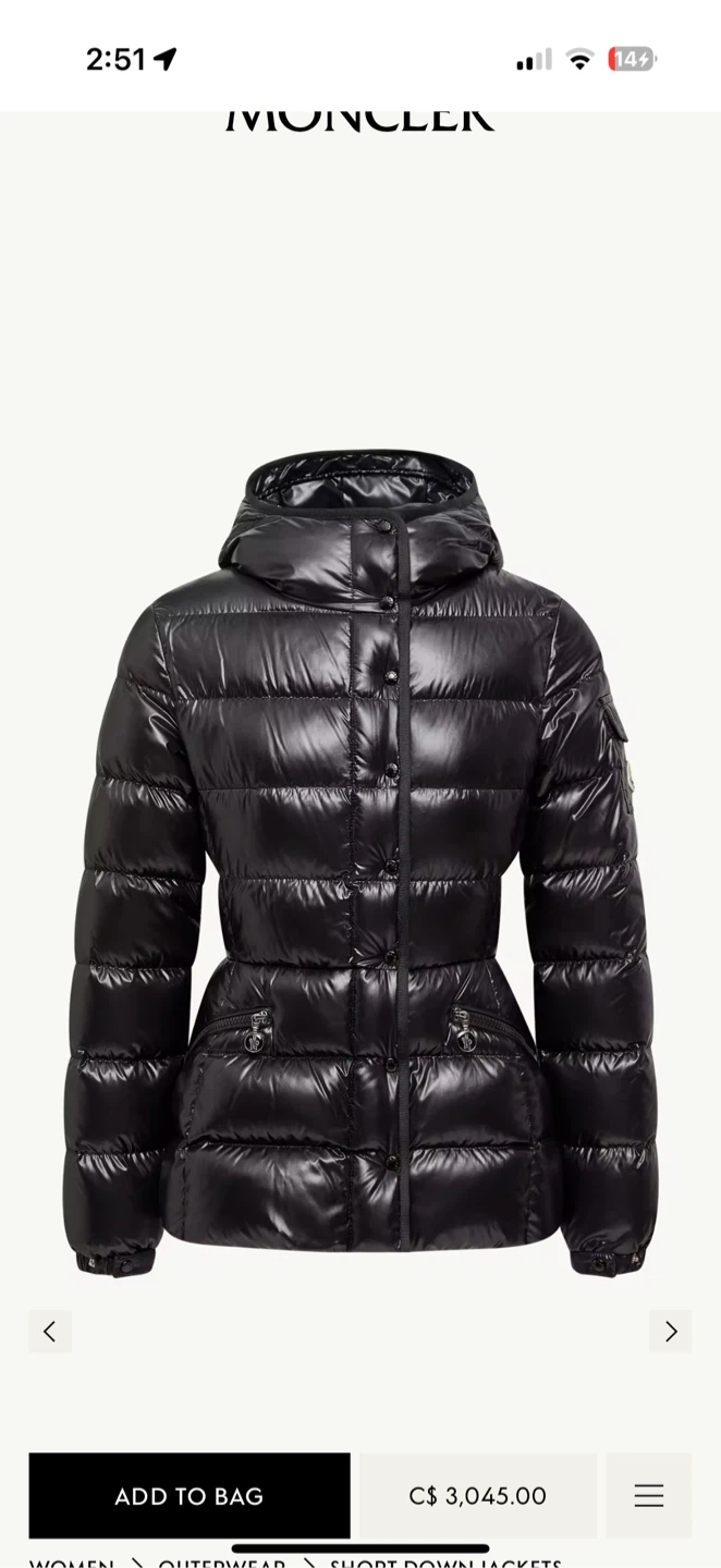 Moncler Puffer Jacket