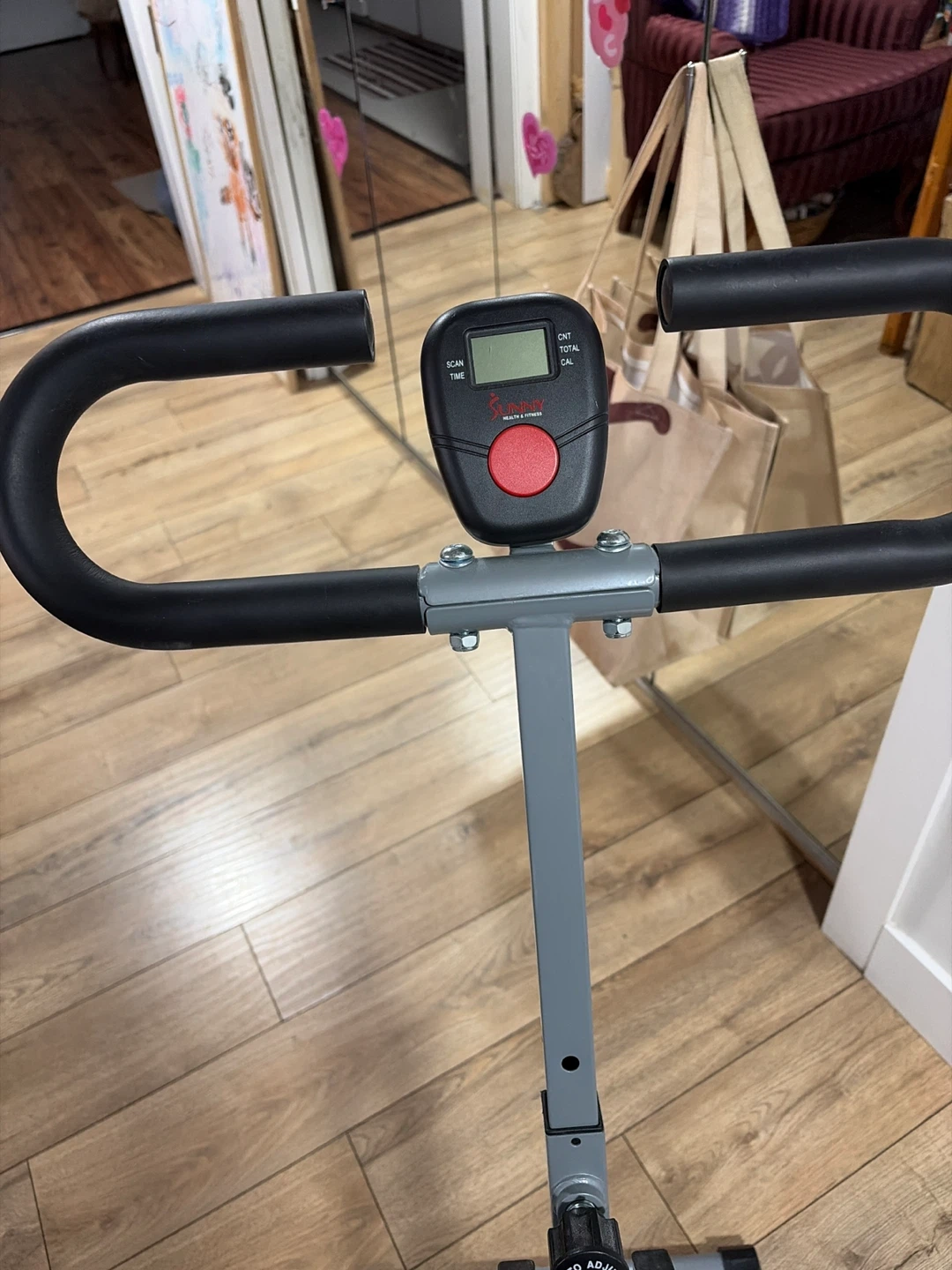 Sunny Health & Fitness Squat Assist Row-N-Ride - photo 2