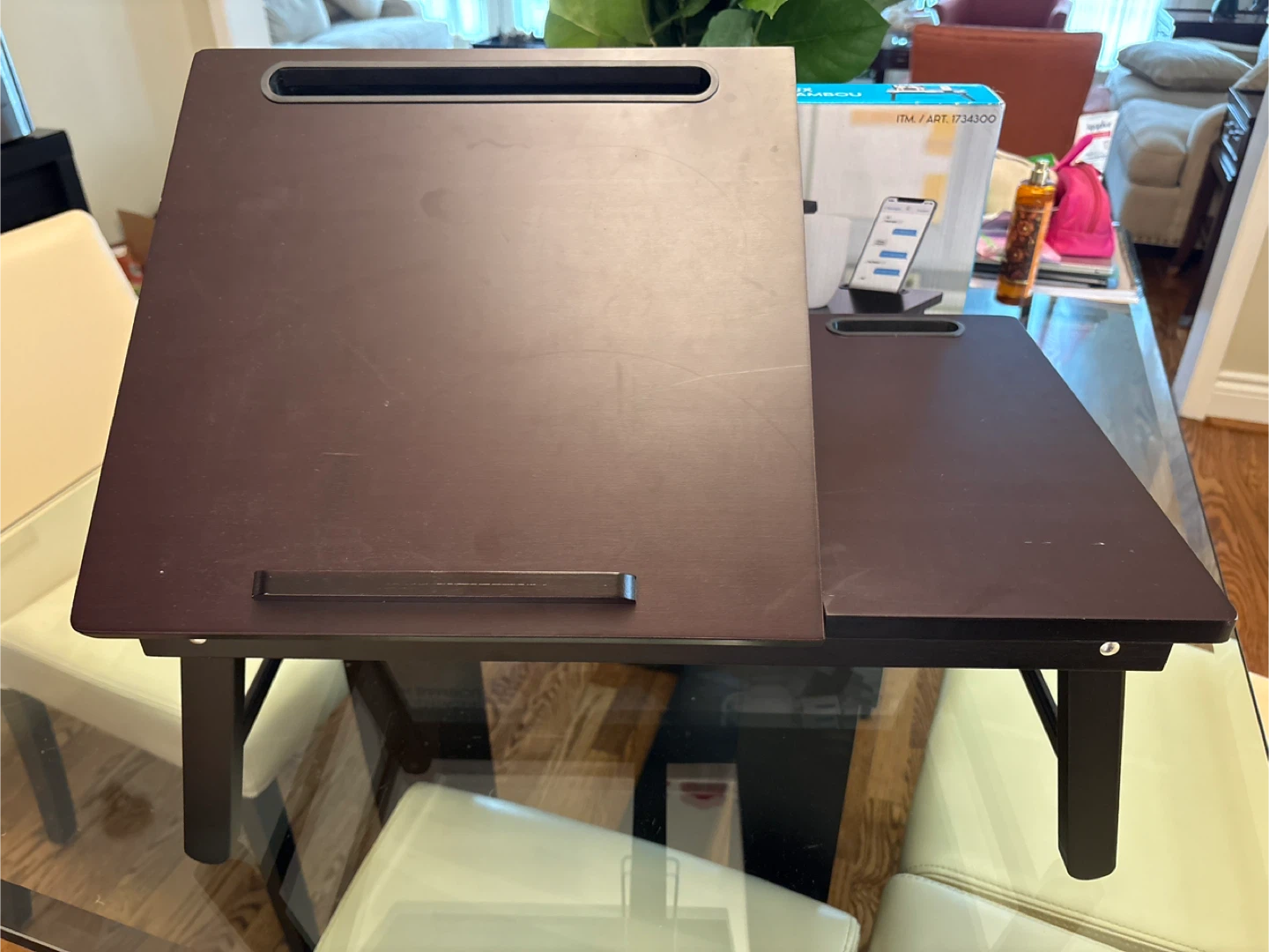 BirdRock Home Multi-Tasking Bamboo Lap Tray - photo 2