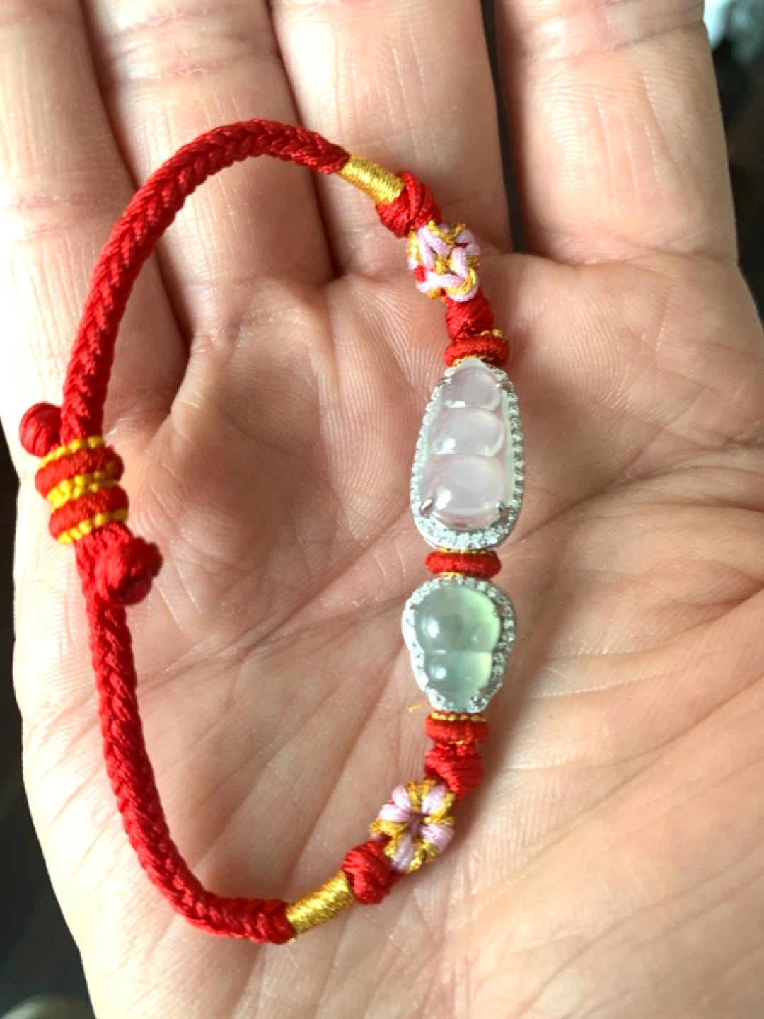 Icy Grade A Burmese Jadeite Baby Bracelet - photo 2
