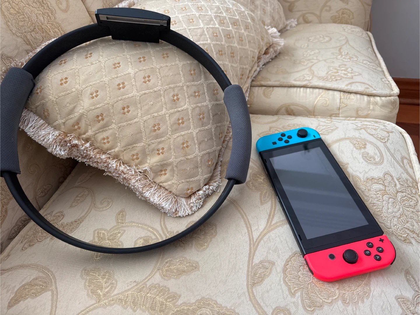 Nintendo Switch with Ring Fit Adventure f Switch