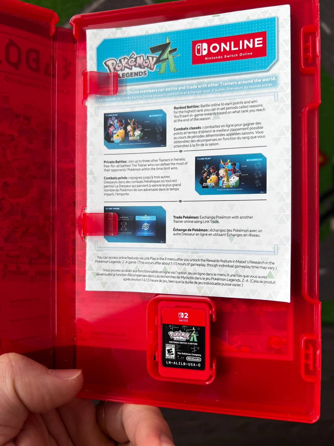 Pokemon Legends Arceus Nintendo Switch Game - photo 2