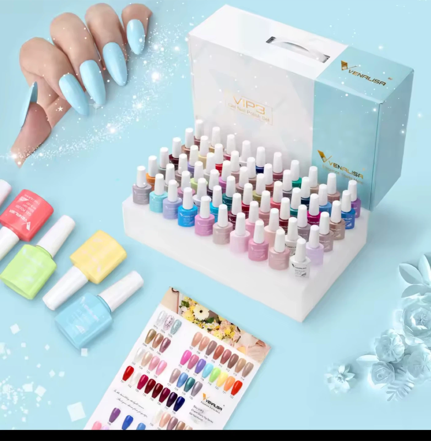 VENALISA VIP3 Gel Nail Polish Set - photo 3