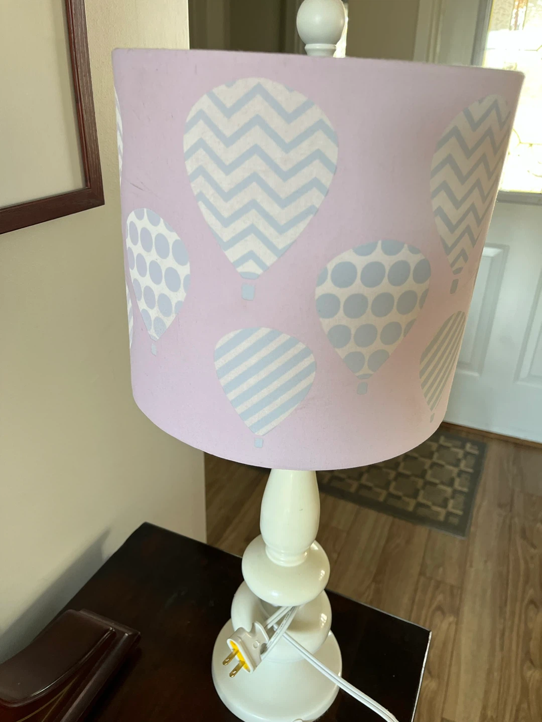 Children's Table Lamp - Hot Air Balloon Design
