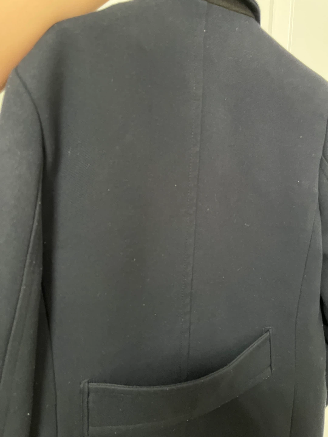 H&M Double-Breasted Wool Blend Pea Coat - photo 5