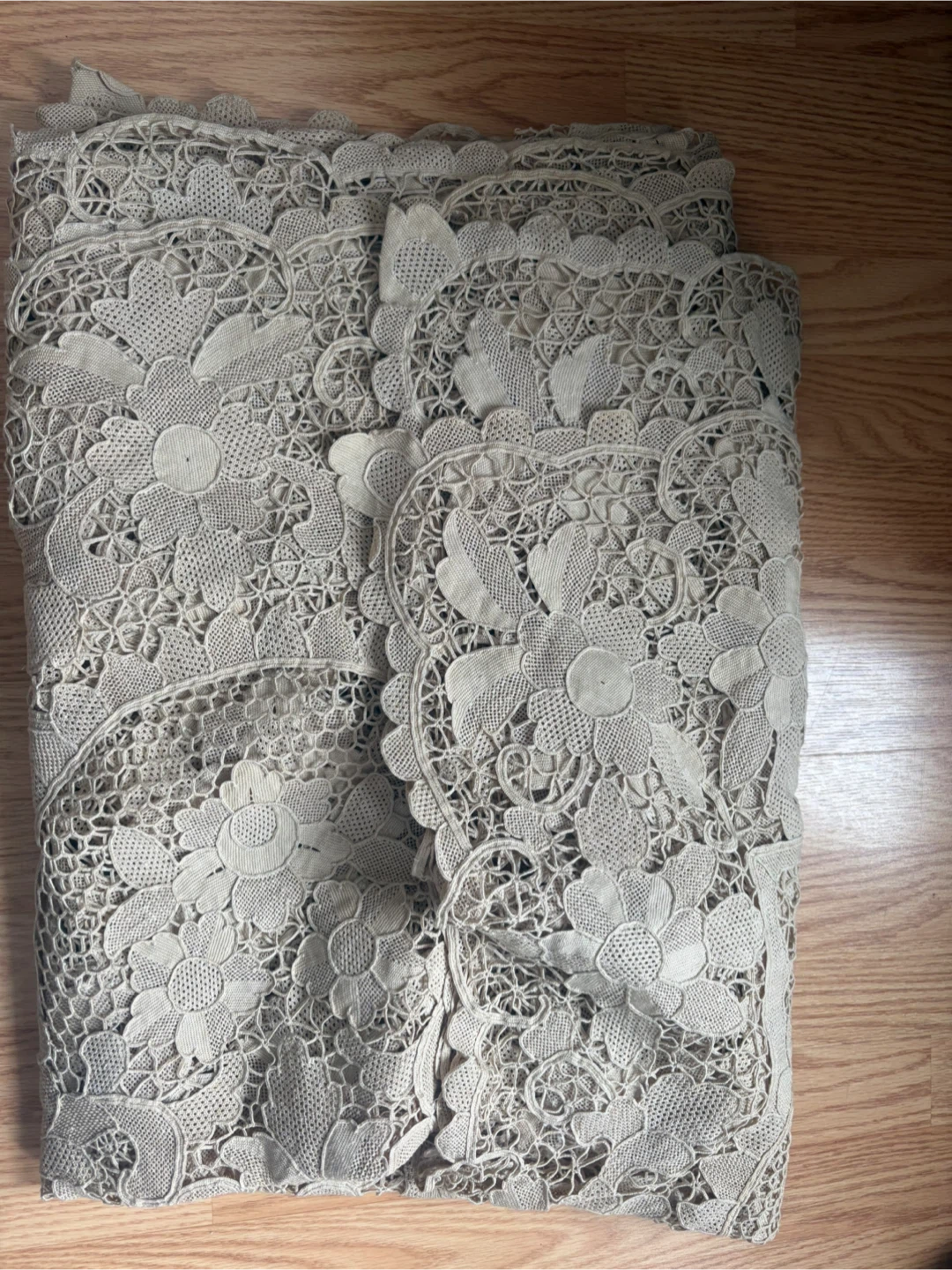 Vintage Lace Table Runner or Doily